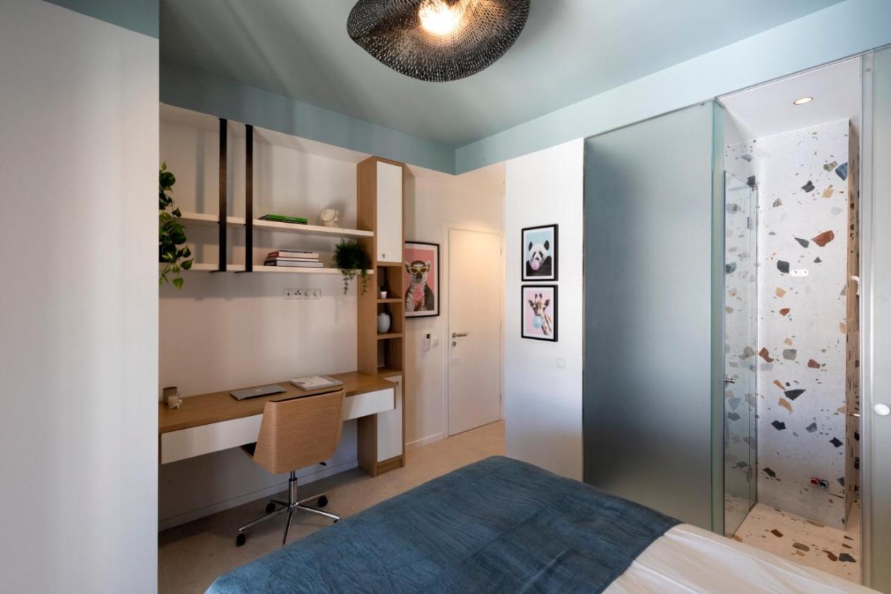 Modern 4Bd Apt Near Piraeus Port-Ath-15 Min Walk-Pirasmus Residencies المظهر الخارجي الصورة